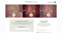 Desktop Screenshot of pregnancy.com